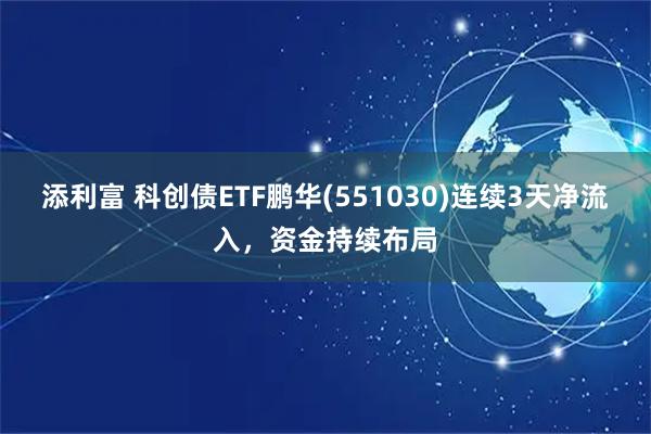 添利富 科创债ETF鹏华(551030)连续3天净流入，资金持续布局